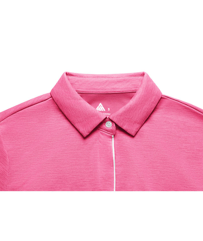 ZITY Women's Solid Color Dti Fit Golf Polo Shirt-CUWPO01364