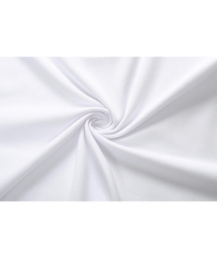 White slim fit casual polo - Women's breathable sports top