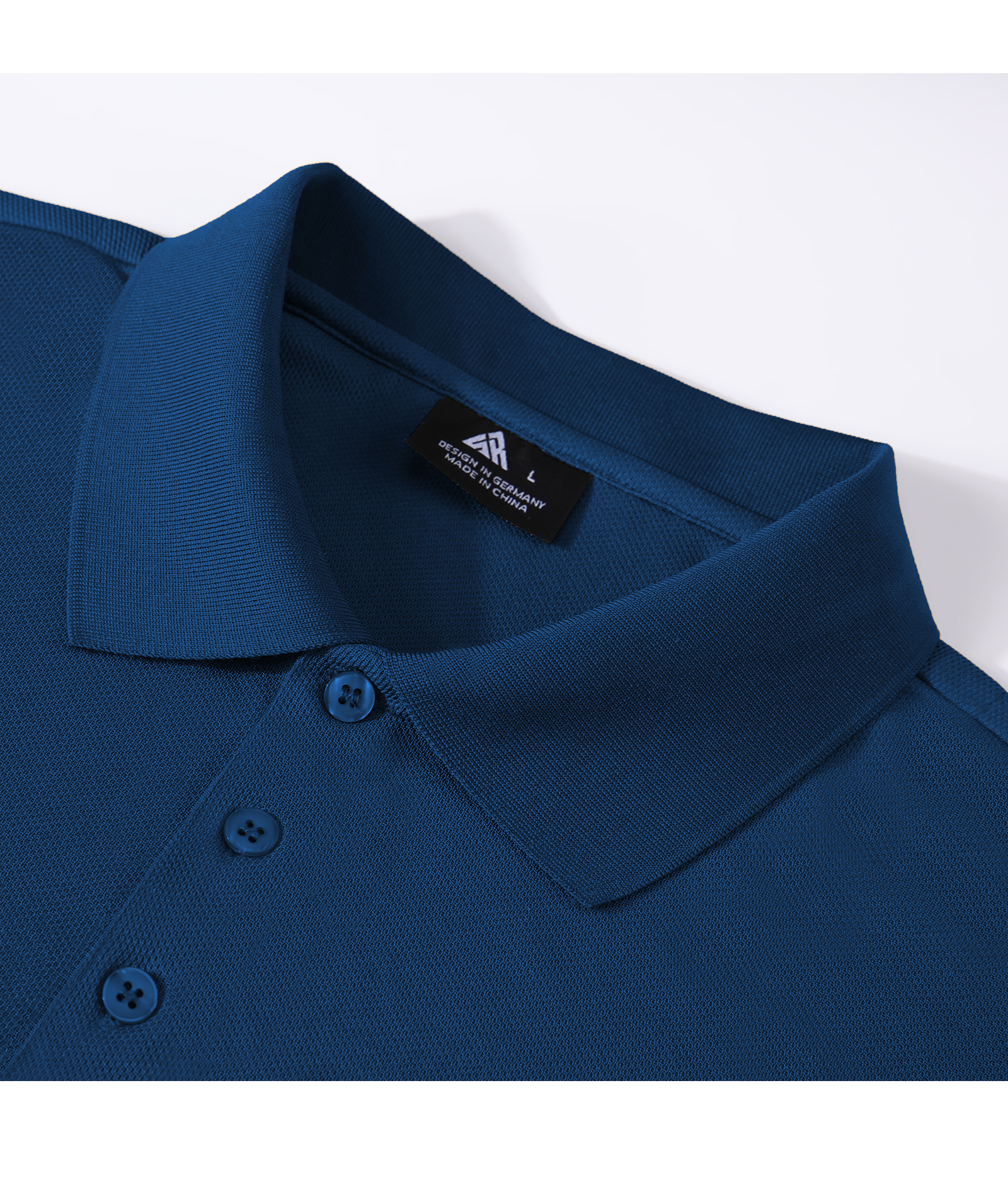 ZITY Men's Dri Fit Button Up Sports Polo Shirt-CFMPO00026