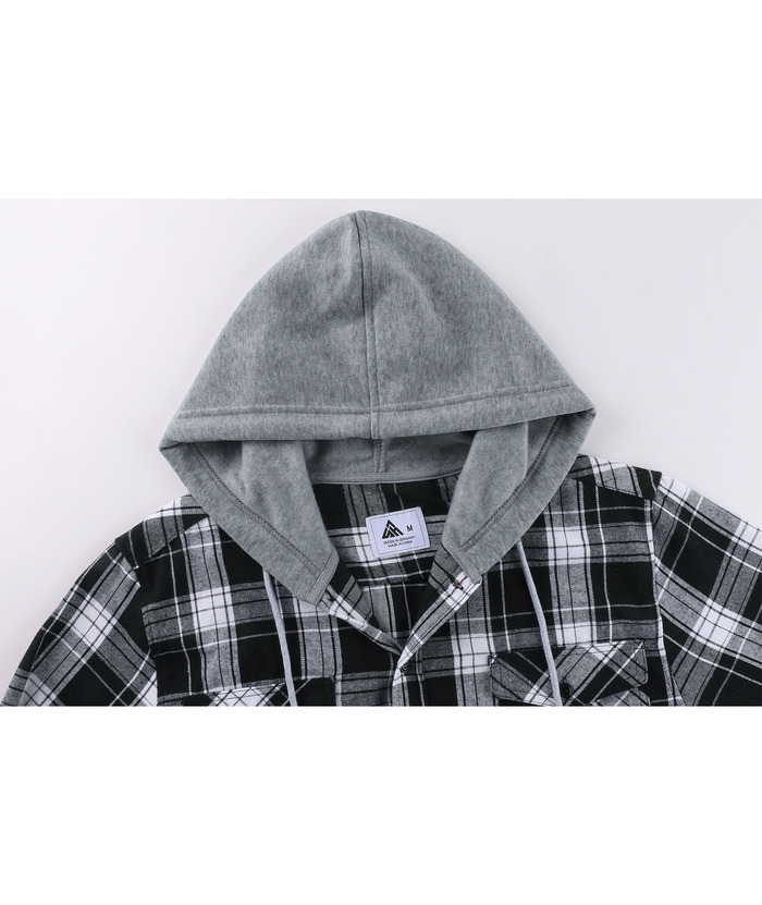 ZITY Men's Button Up Plaid Flannel Shirt-ZPK006183 | Zitysports