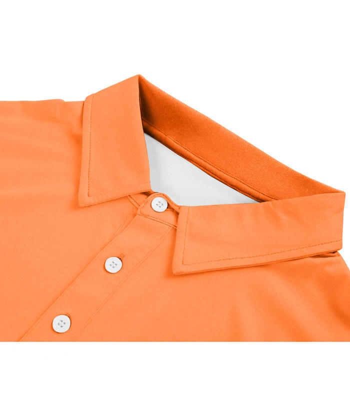 ZITY Men's Summer Dri Fit Gradient Golf Polo Shirt-CFMPO00034