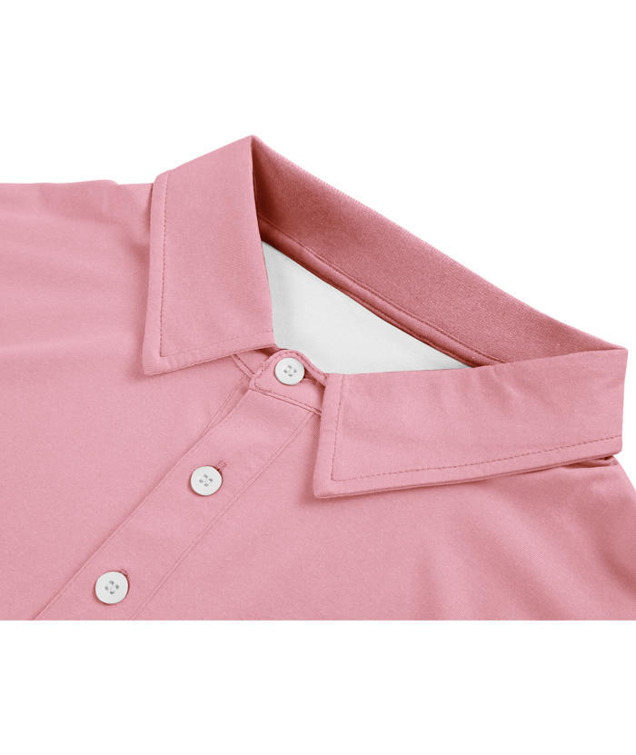 ZITY Men's Summer Dri Fit Gradient Golf Polo Shirt-CFMPO00034