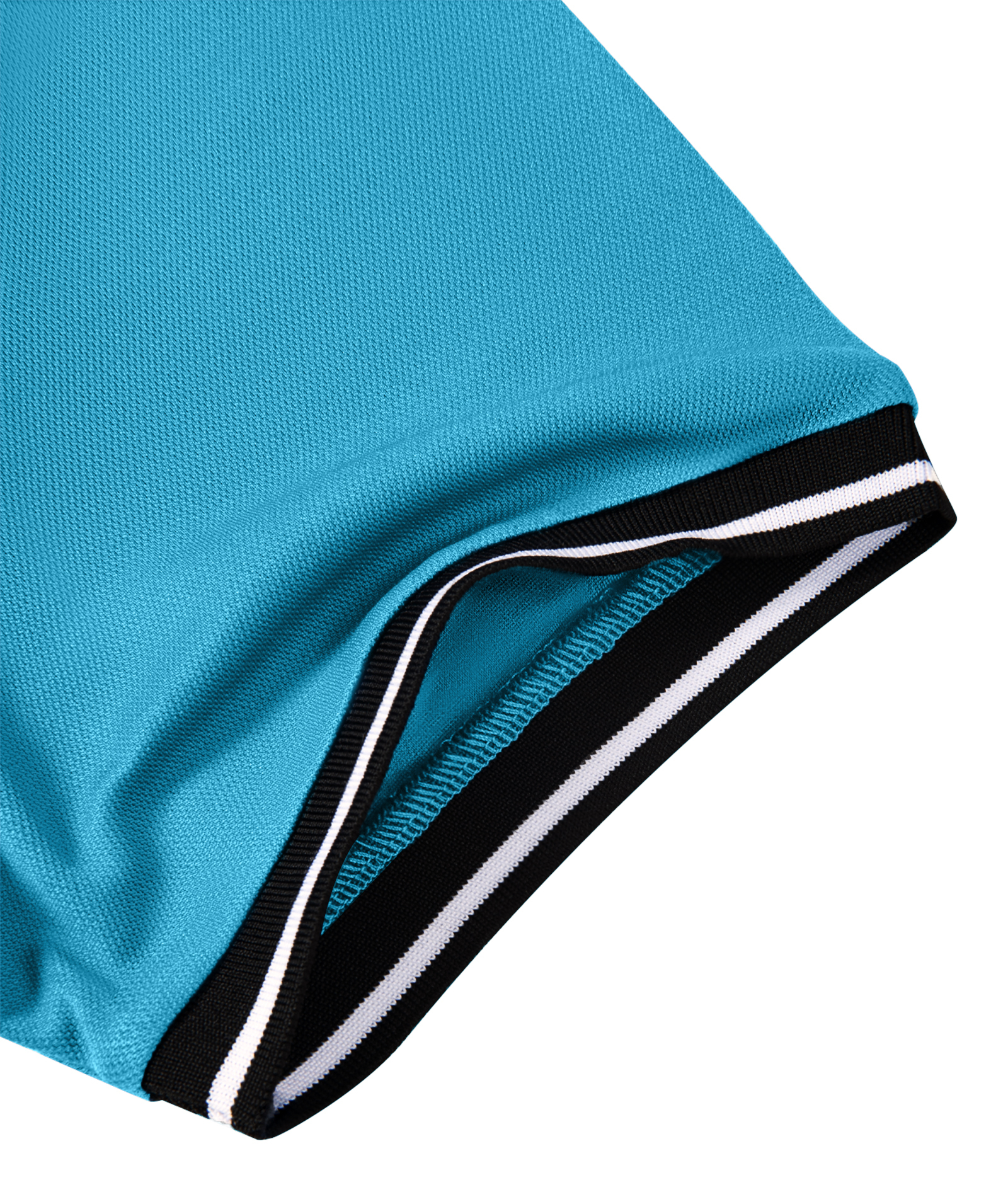 ZITY Men's Contrast Collar Slim Fit Polo Shirt-CUMPO05144