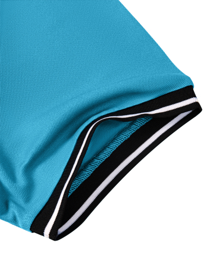 ZITY Men's Contrast Collar Slim Fit Polo Shirt-CUMPO05144