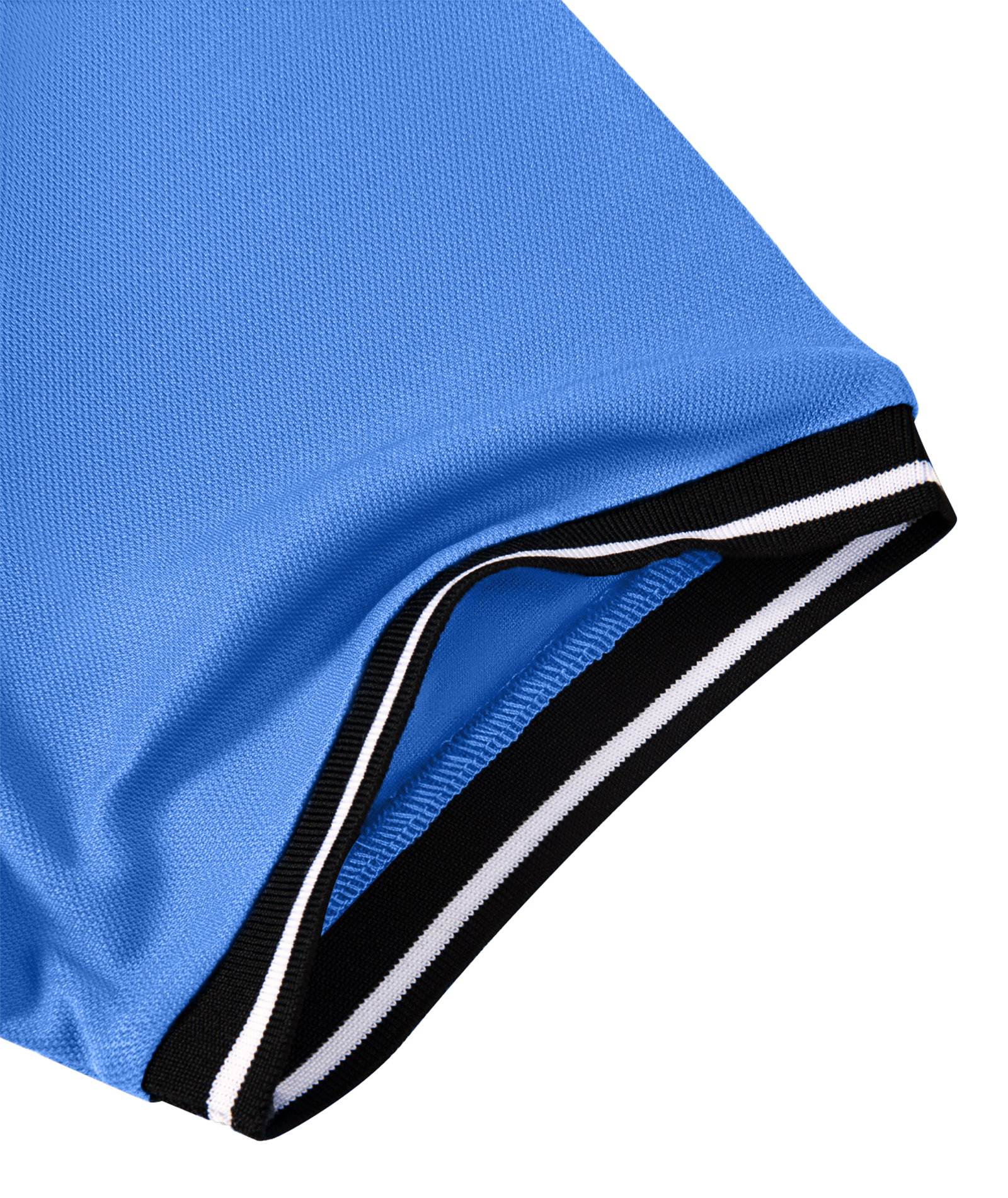 ZITY Men's Contrast Collar Slim Fit Polo Shirt-CUMPO05144