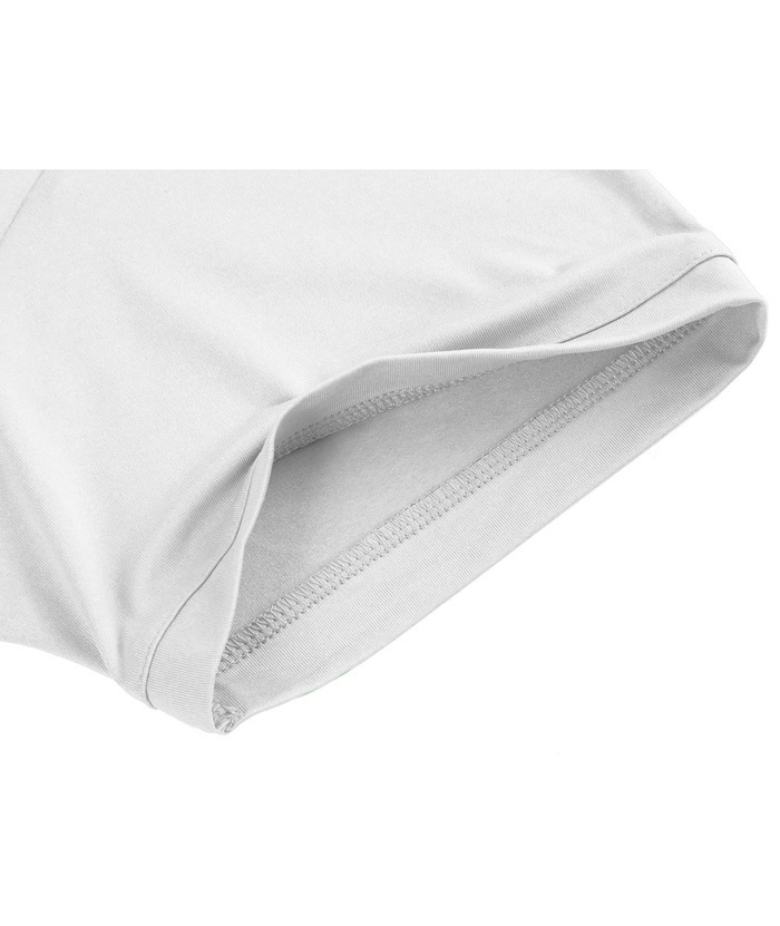 Men's White Ethnic Prints Golf Polo Shirt