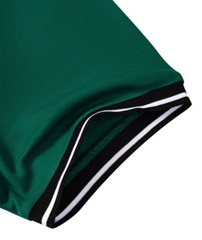 ZITY Men's Contrast Collar Slim Fit Polo Shirt-CUMPO05144