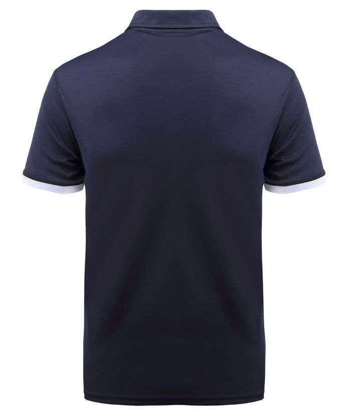 ZITY Men's Solid Color Button Up Slim Fit Polo Shirt-APOH700010