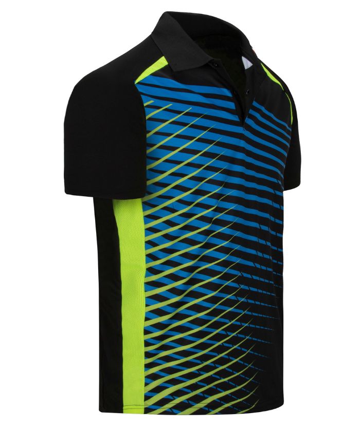 ZITY Men's Button Up Moisture Wicking Slim Fit Polo Shirt-CEMPO02192