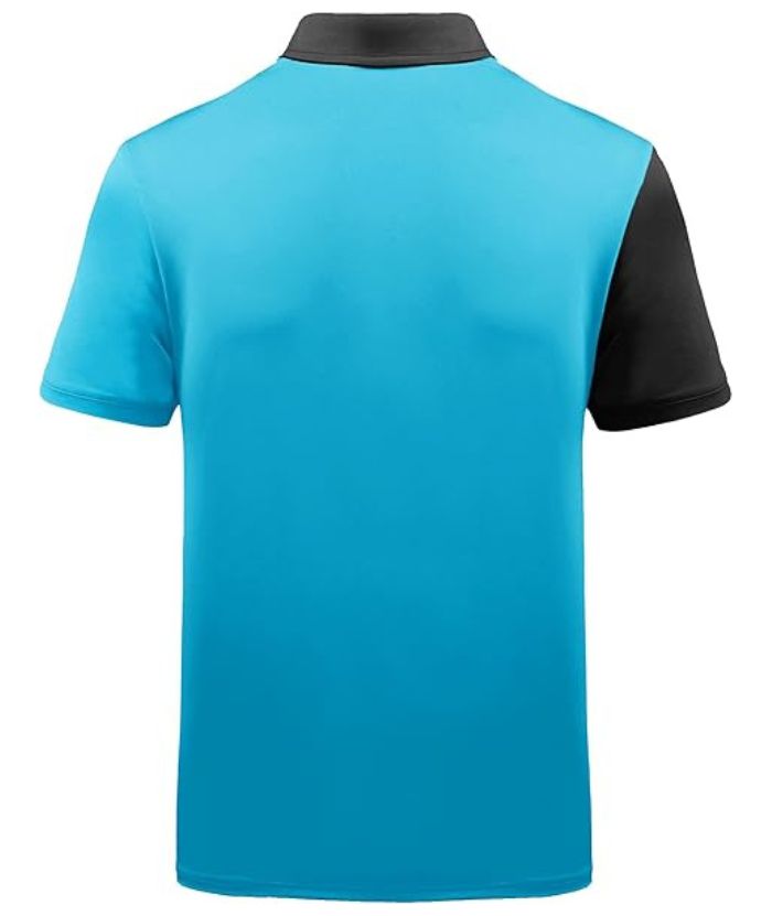 ZITY Men's Short Sleeve Athletic Dri Fit Polo Shirt-CEMPO01867