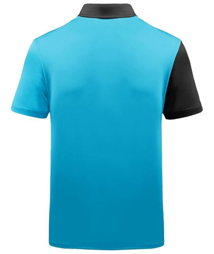 ZITY Men's Short Sleeve Athletic Dri Fit Polo Shirt-CEMPO01867