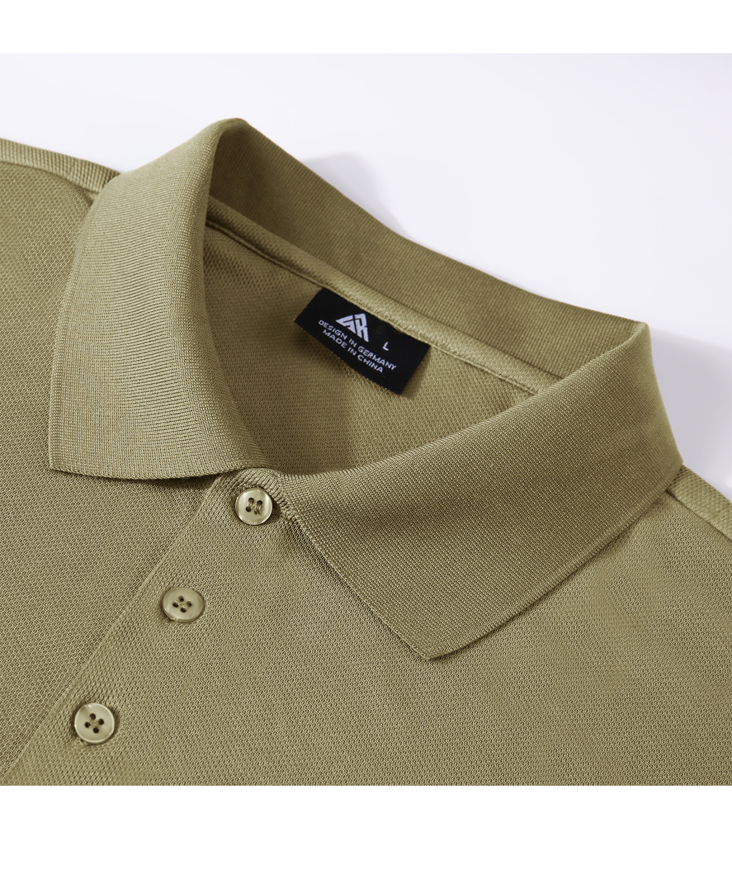 ZITY Men's Dri Fit Button Up Sports Polo Shirt-CFMPO00026