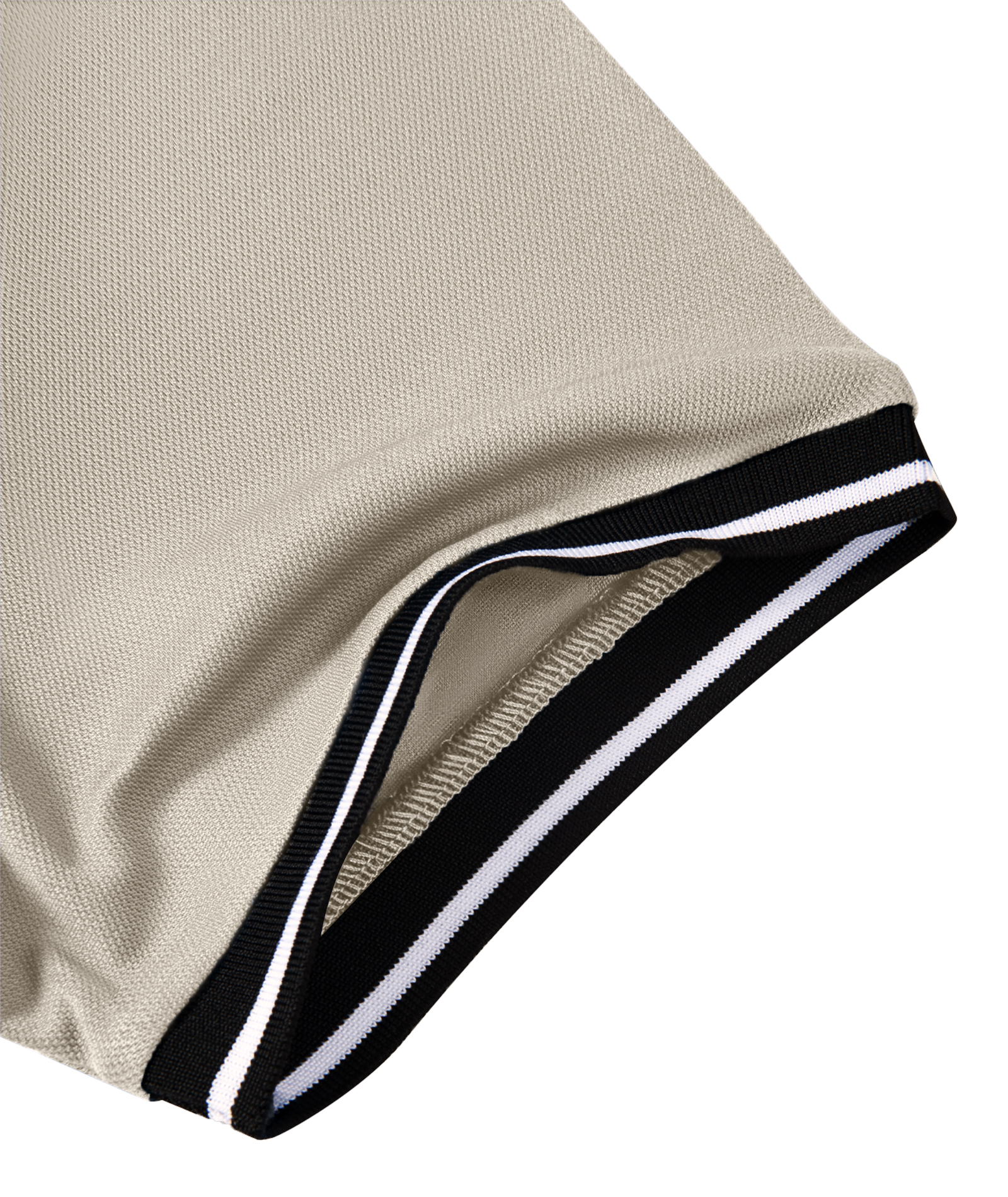 ZITY Men's Contrast Collar Slim Fit Polo Shirt-CUMPO05144