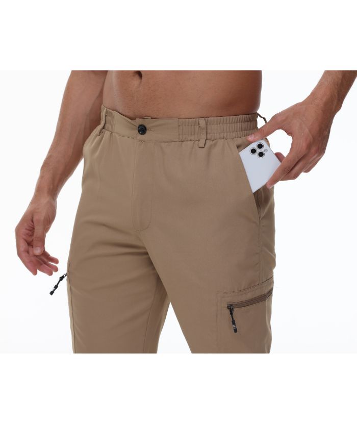 ZITY Men's Multiple Pocket Straight Fit Casual Cargo Pant-TUMCP04359