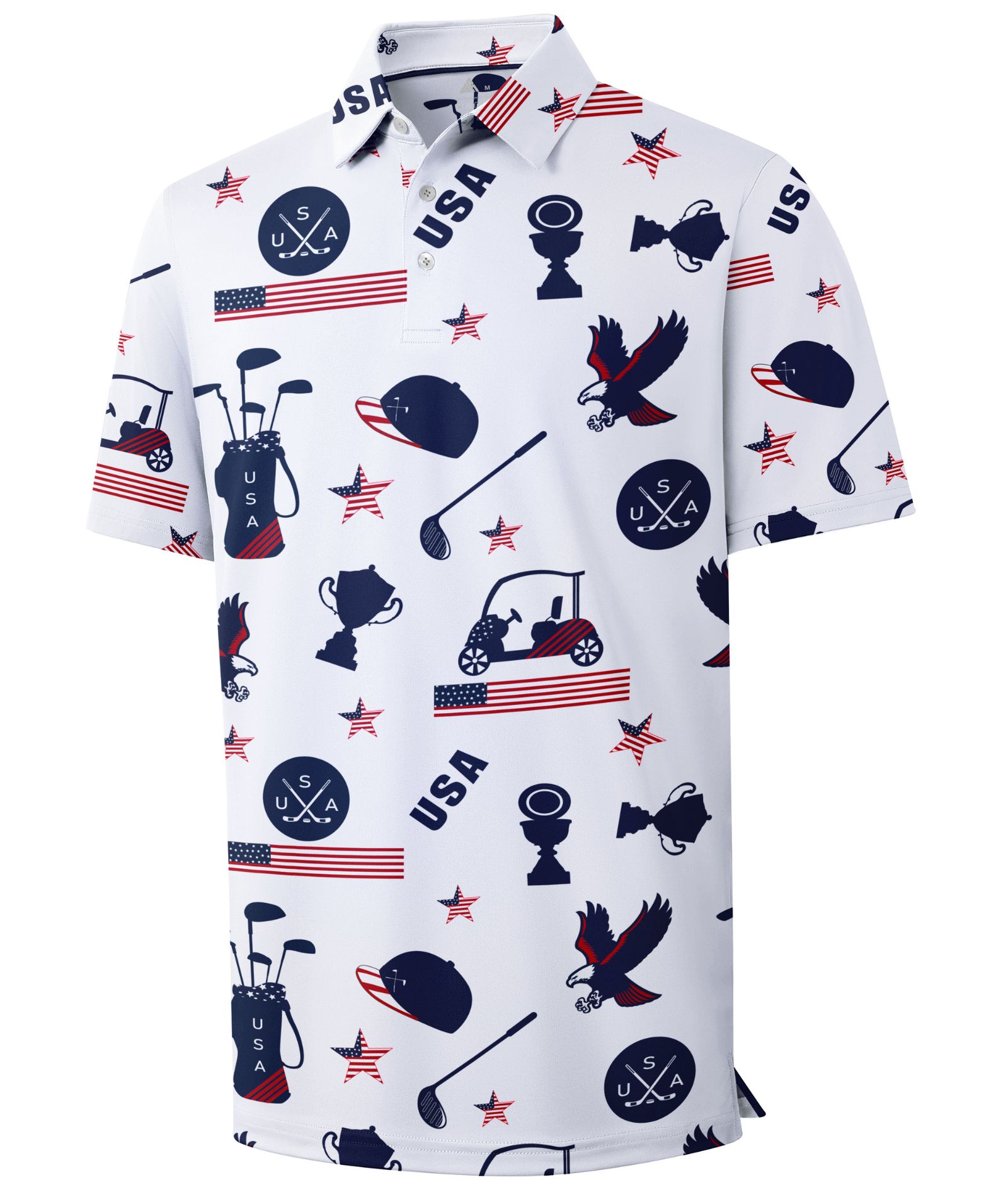 ZITY Men’s Paint Splatter Regular Fit Short Sleeve Polo Shirt Casual Summer Top-CUMPO06186