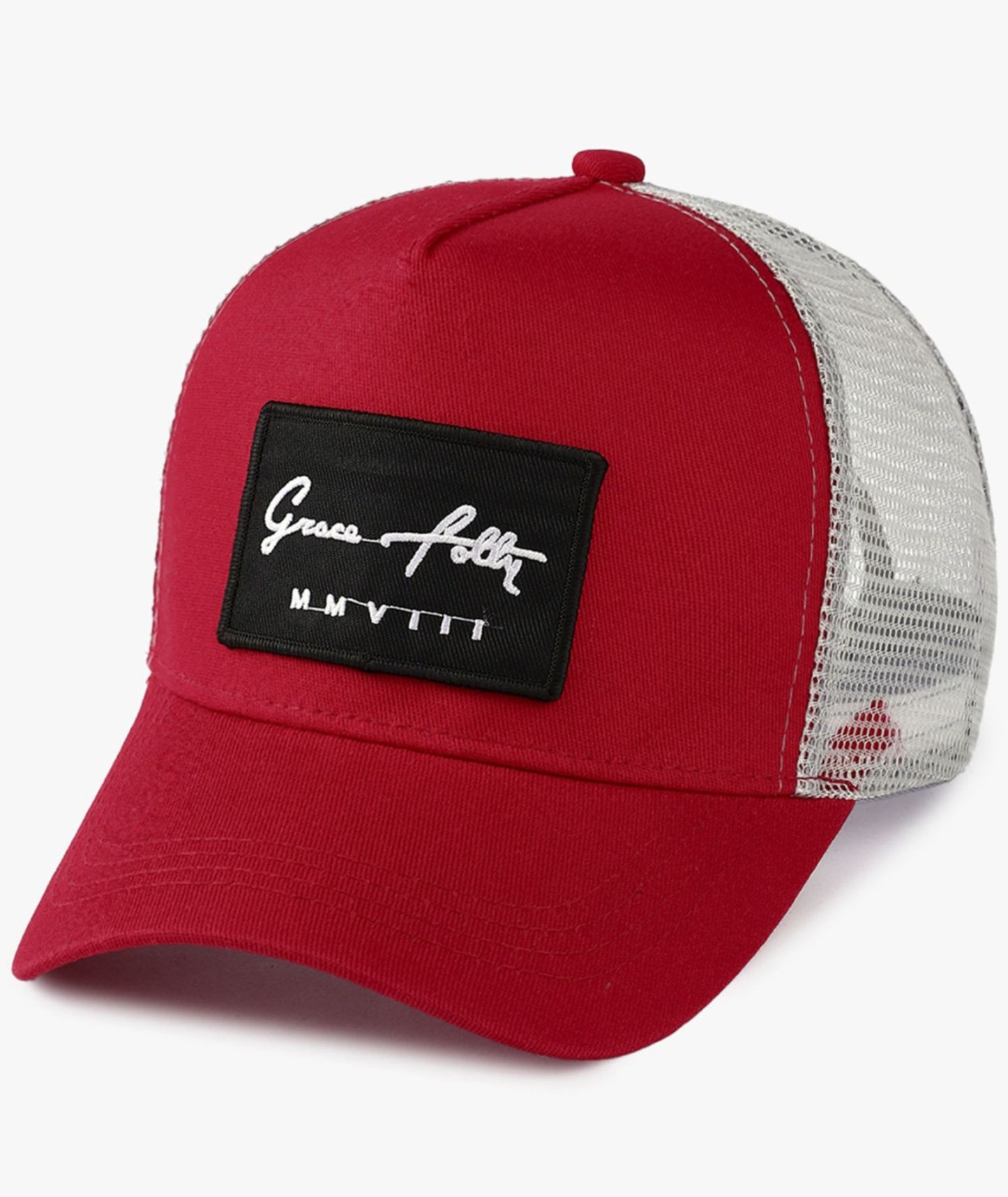 ZITY Men’s Adjustable Mesh Trucker Hat Embroidered Patch Casual Outdoor Cap