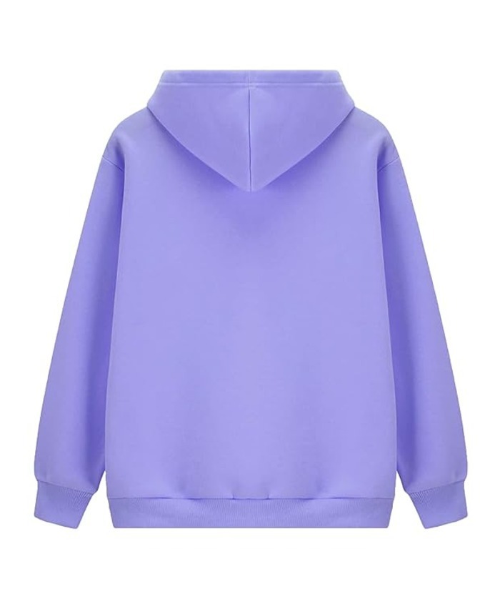 ZITY Men's Causal Solid Color Oversized Hoodie-ZPK010406|Zitysports