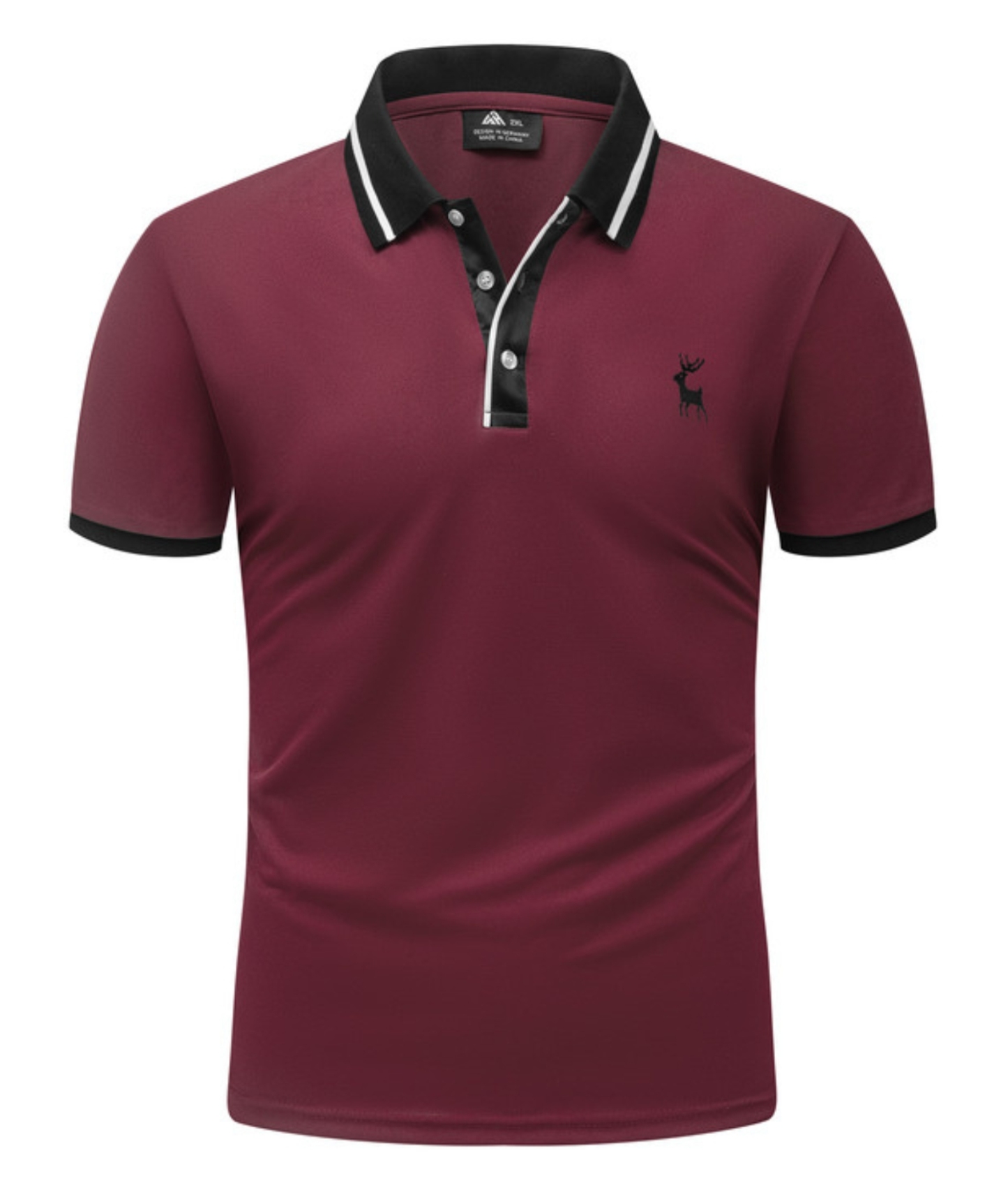 ZITY Men's Oversized Polo Shirt Moisture Wicking Short Sleeve for Summer-ZPK010424 | Zitysports