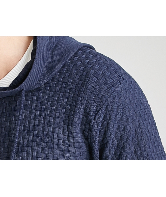 Men's Hooded Long Sleeved Pullover Fit Hoodie-DUMFH04888 | Zitysports