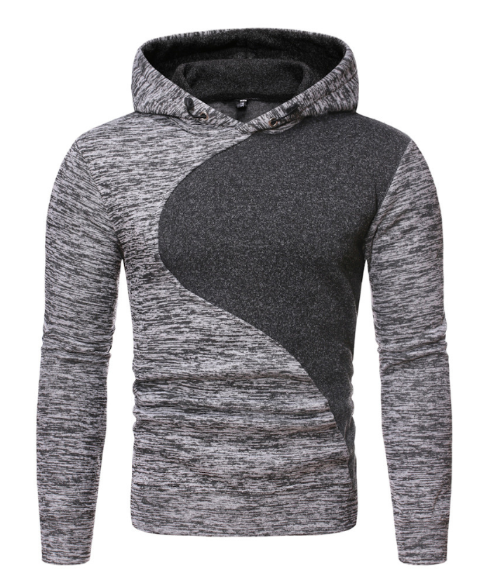 ZITY Men's Slim Fit Solid Color Gym Sweatshirt Hooded Jacket-DUMHD04967|Zitysports