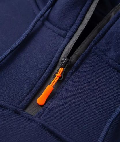 ZITY Men's Long Sleeve Breathable Casual Hoodie with Kangaroo Pocket-DUMFH04948|Zitysports