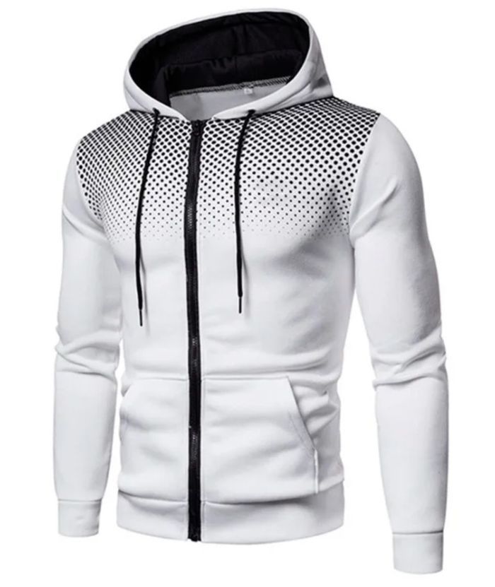 ZITY Men's Zip Up Lightweight Casual Long Sleeve Hoodie-DUMFH04881|Zitysports