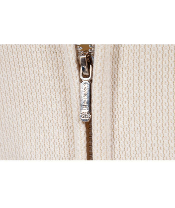 ZITY Men's Stand Collar Full Zipper Front Pocket Knitted Polo Sweater-DUMSW05053|Zitysports