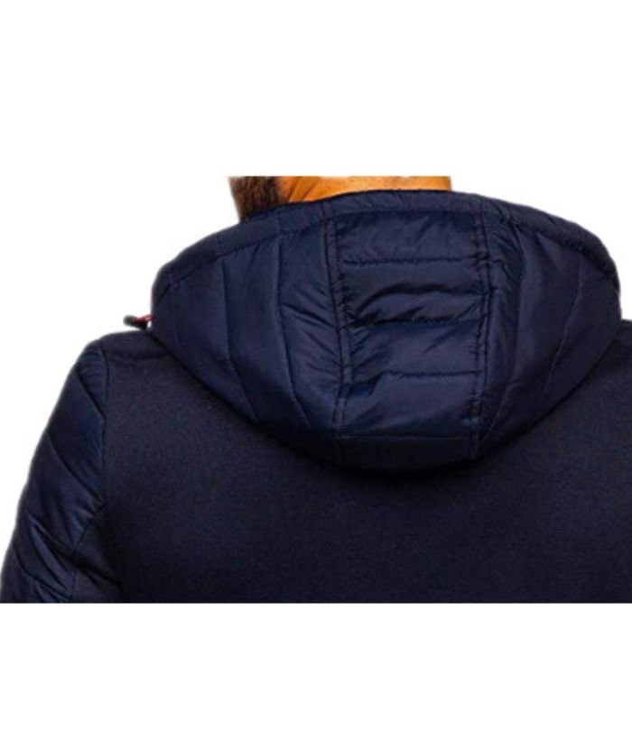 ZITY Men's Full Zip Casual Drawstring Long Sleeve Hoodie with Pockets-DUMFH05112|Zitysports
