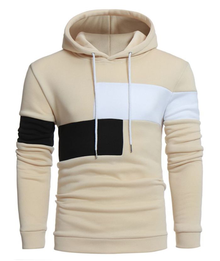 ZITY Men's Light Weight Long Sleeve Elastic Cuff Casual Hoodie-DUMFH05104|Zitysports