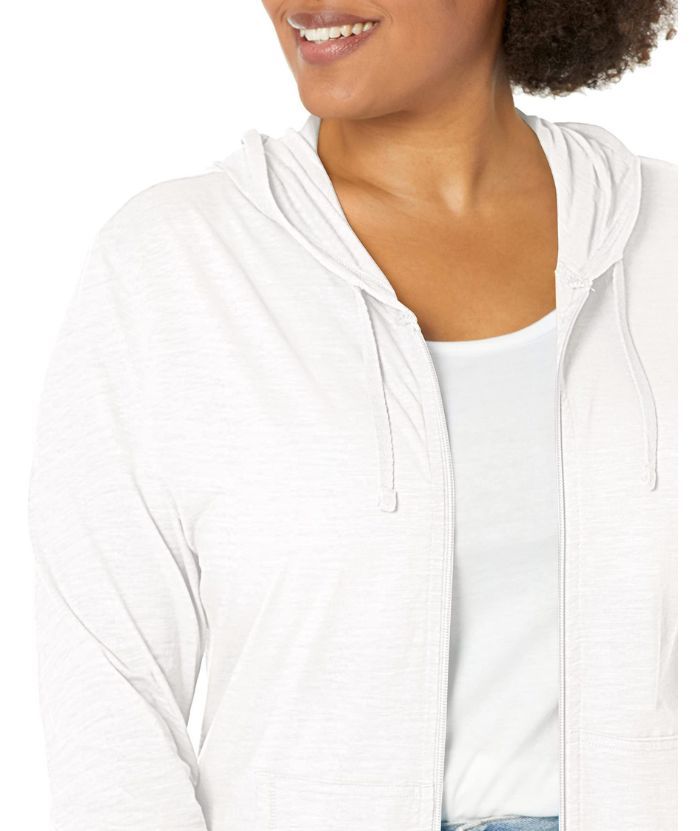 ZITY Women's Light Weight Long Sleeve Full Zipper Casual Hoodie-DUWHD04912|Zitysports