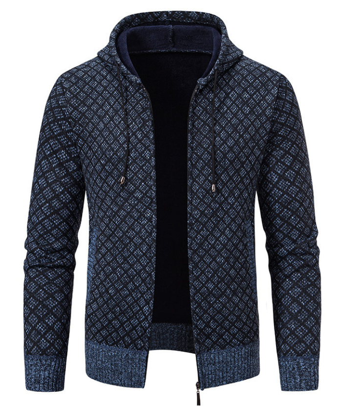 ZITY Men's Casual Sweater Suit Slim Fit Hip Hop Style Hoodie Top-DUMSW05057|Zitysports