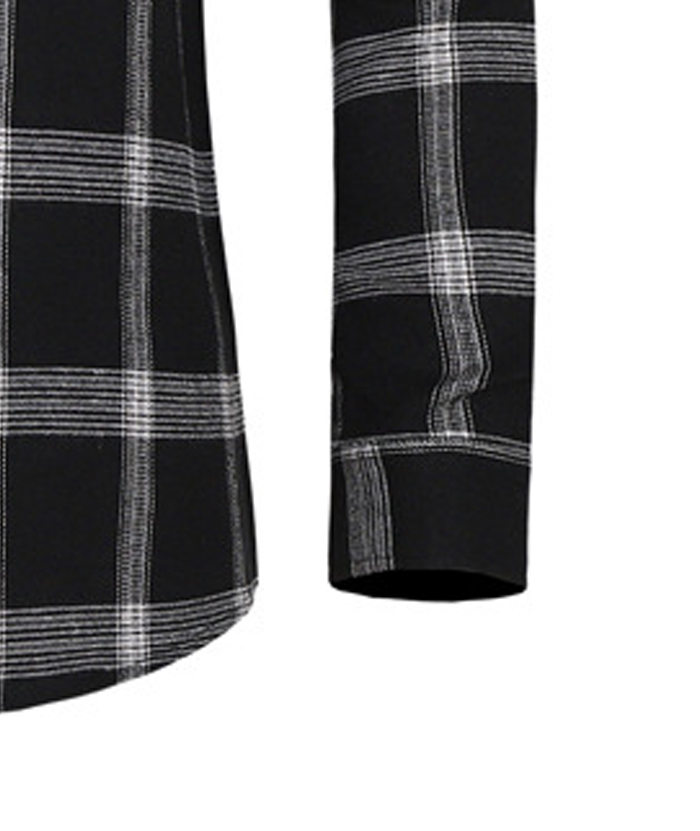 ZITY Men's Slim Fit Plaid Flannel Long Sleeve Shirt-DUMLT05250|Zitysports