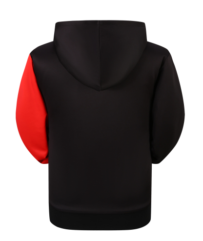 ZITY Men's Full Zipper Printed Casual Fleece Hoodie-CFMWY00039