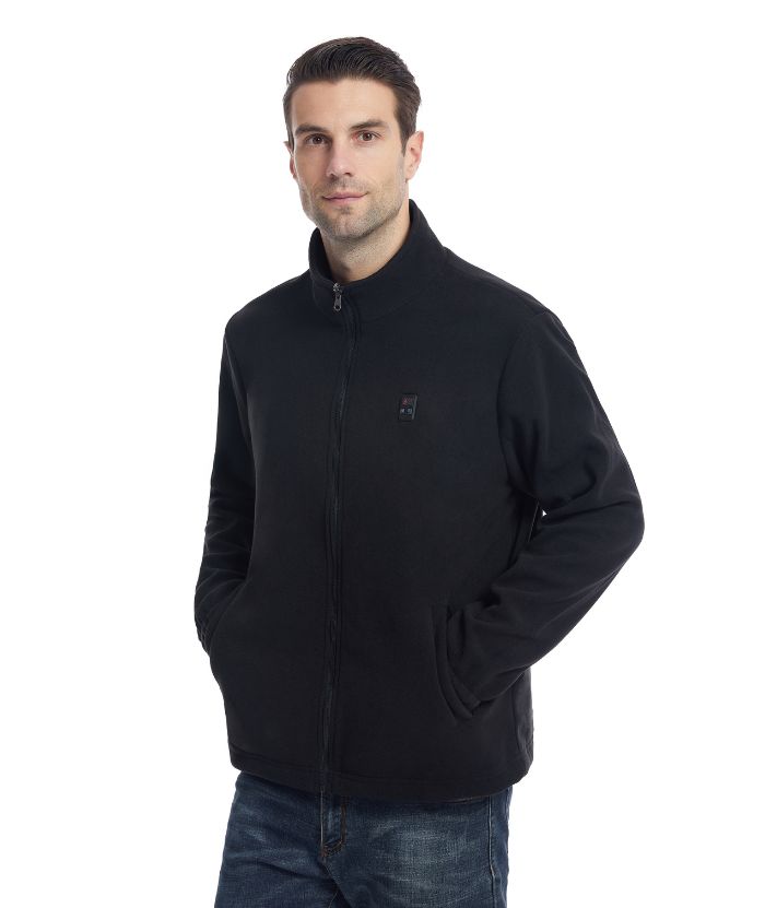 Unisex 9-Zone Hitting Polar Fleece Heated Jacket-M859