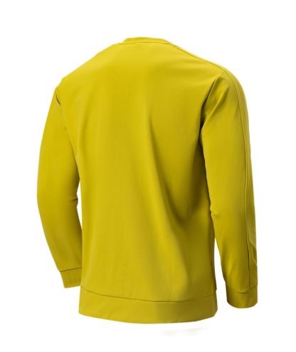 Men's Moisture Wicking Pullover Long Sleeve Polo Shirt-DUMLP05805
