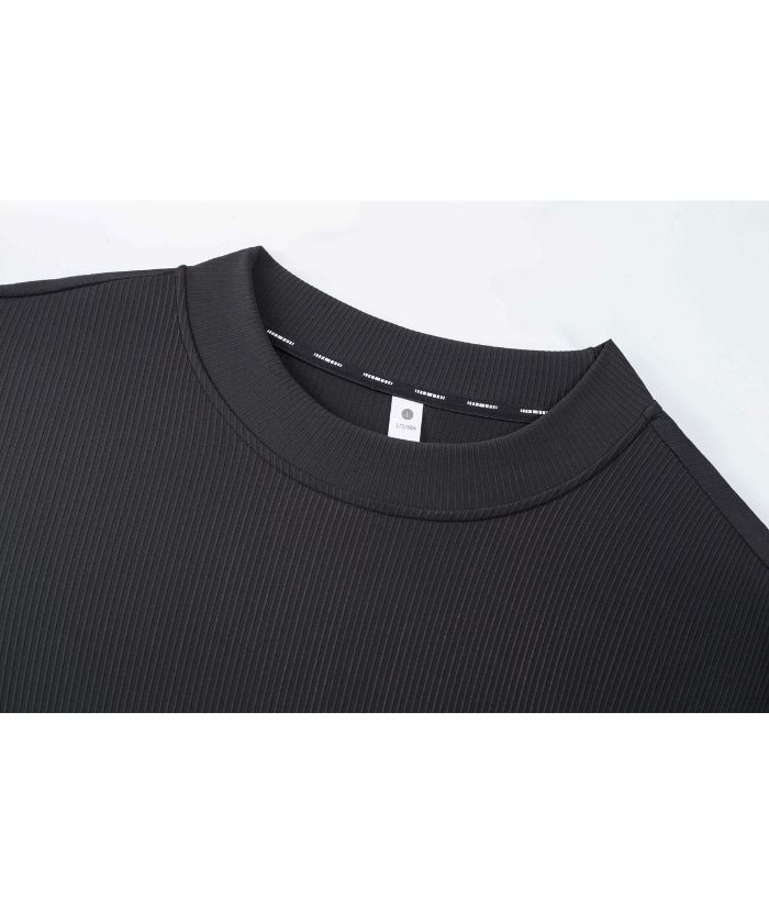 Men's Sports Round Neck Long Sleeve Polo Shirts-8849