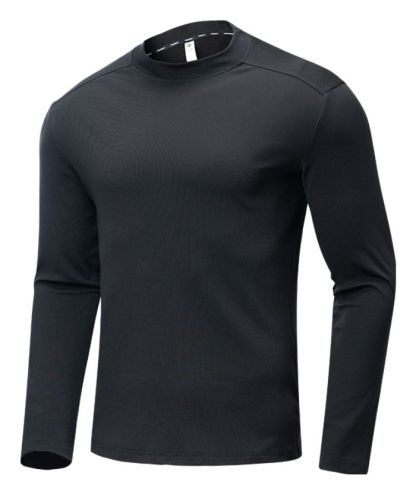 Men's Long Sleeve Casual Slim Fit Performance Polo Shirt-8869