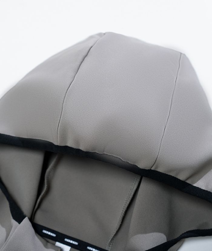 ZITY Men's Quarter Zip Solid Color Hoodie-7390