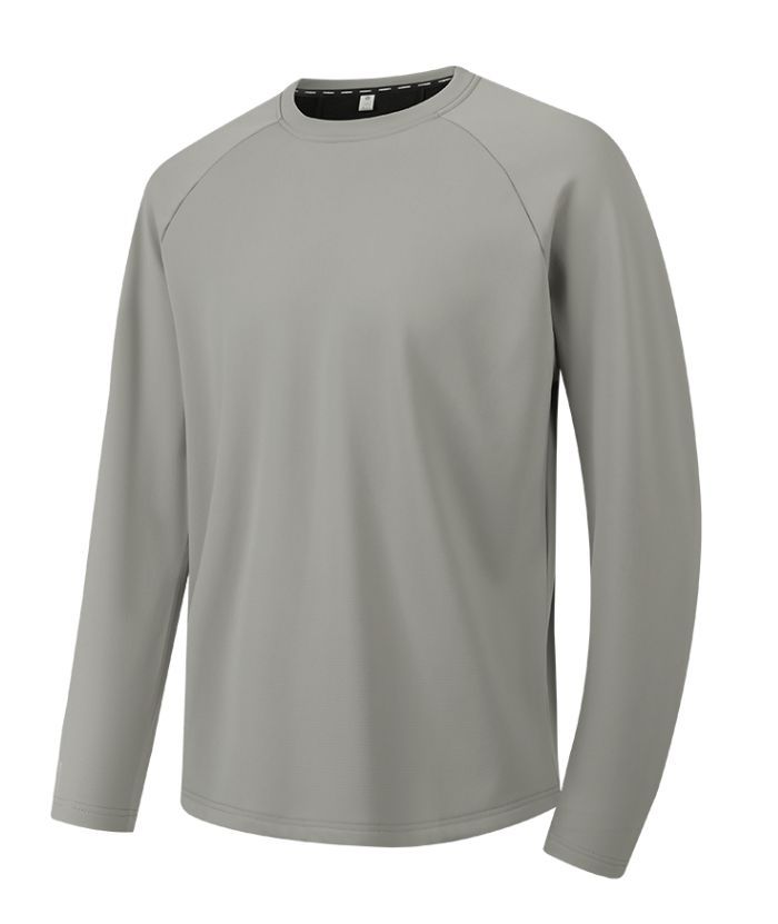 Men's Long Sleeve Solid Color Performance Polo-5332