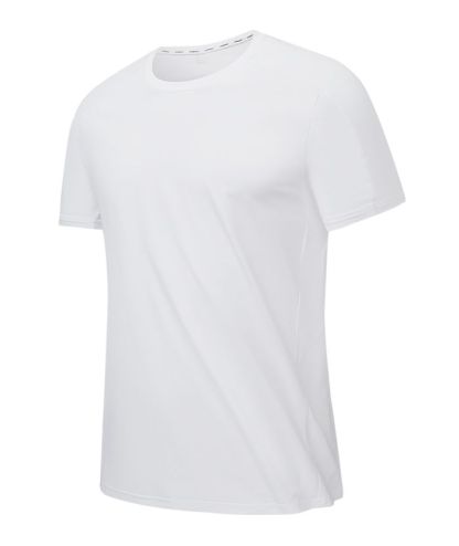 ZITY Men's Summer Slim Fit Solid Color T-Shirt | 8322