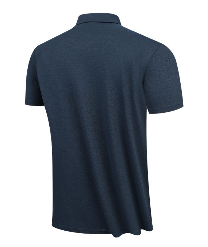 ZITY Men's Button Up Workout Dry Fit Polo Shirt-8313