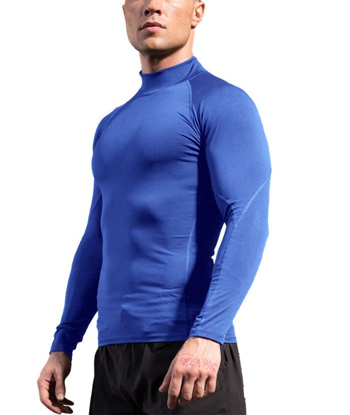 Men's Slim Fit Compression Athletic Fit Dri Fit T-Shirt-DUMLS05949