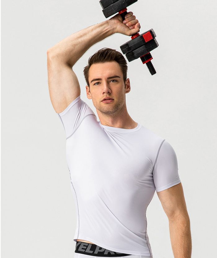 ZITY Men's Dri Fit Sports Compression T-Shirt-DUMTS05962
