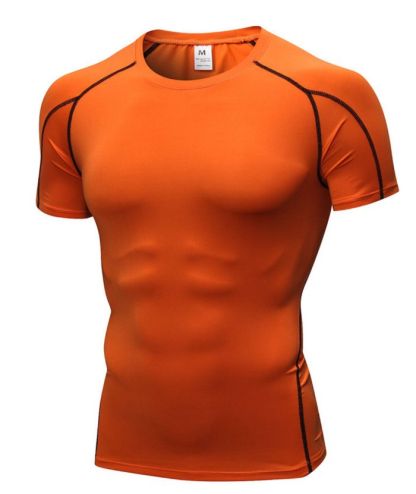 ZITY Men's Running Dri Fit Compression T-Shirt-DUMTS05960
