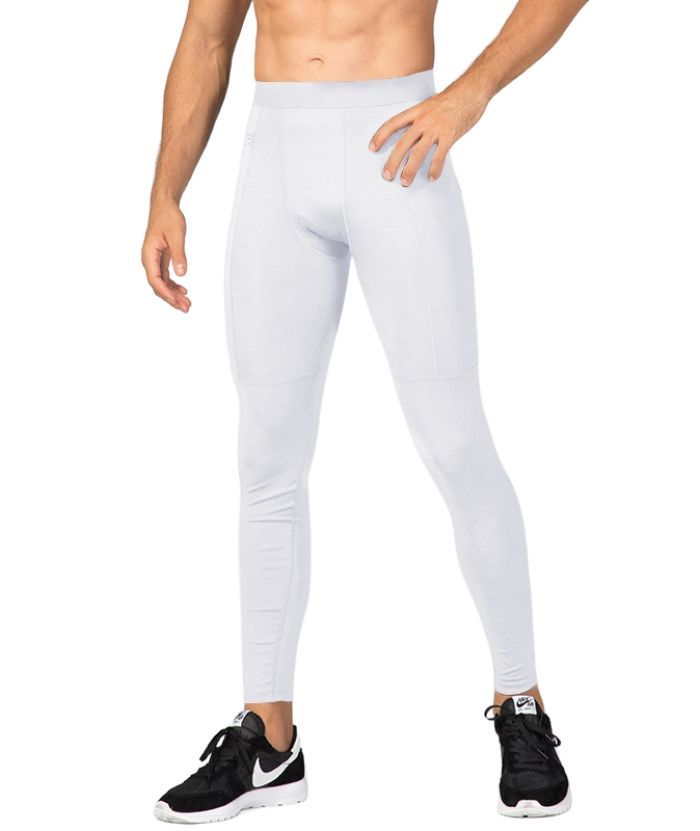 ZITY Men's Sports Dri Fit High Elastic Compression Pants-DUMSP05959