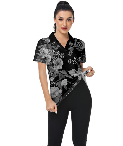 ZITY Women's Moisture Wicking Slim Fit Golf Apparel Quick Dry Tennis Casual Polo Shirt-ZPK004271 | Zitysports