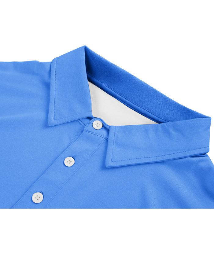 ZITY Men's Summer Dri Fit Gradient Golf Polo Shirt-CFMPO00034