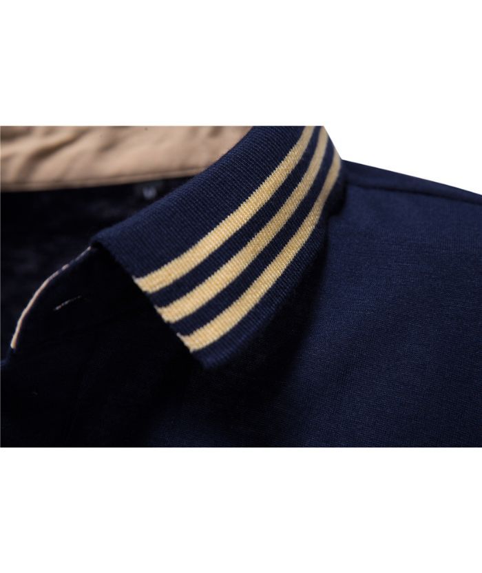 ZITY Men's Navy Dri Fit Polo Shirt-DUMPO06068