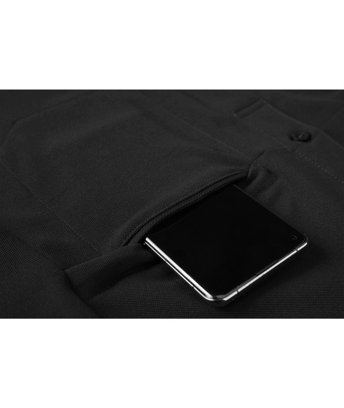 ZITY Men's Slim Fit Side Pocket Polo Shirt-APOH700020