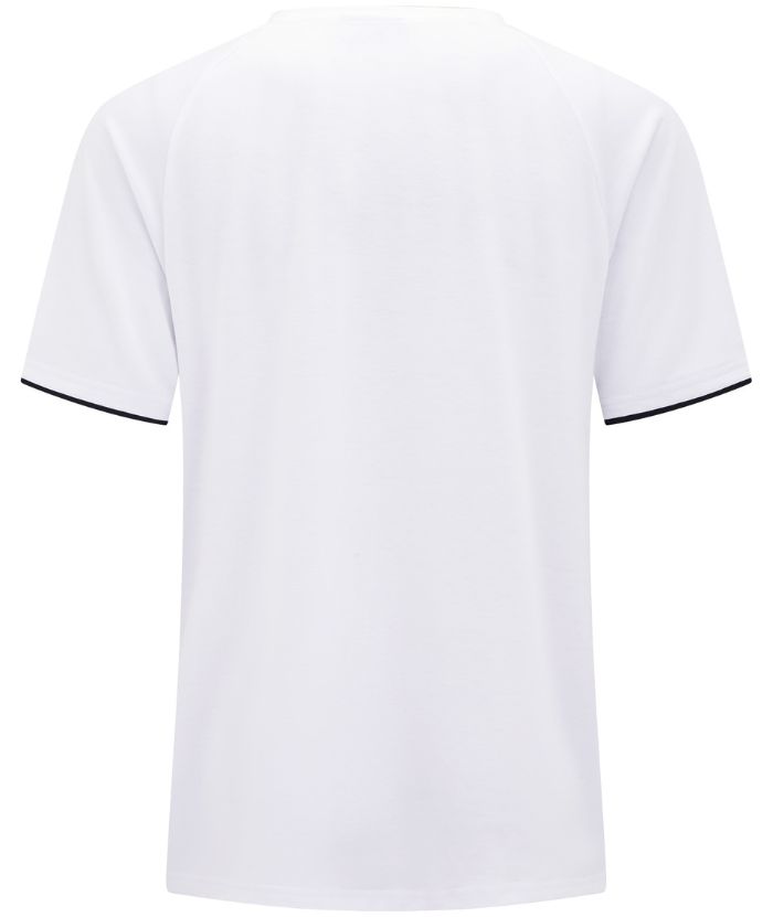 ZITY Men's Button Up Round Neck T-Shirt-CUMSS01159